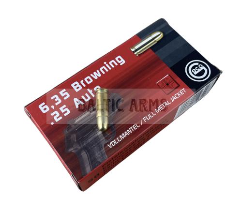 Geco 6.35mm  FMJ (50 vnt.)